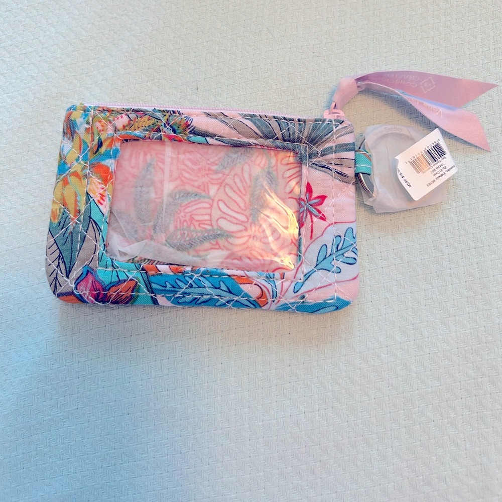 Vera Bradley Rainforest Canopy Zip ID Case, NWT
